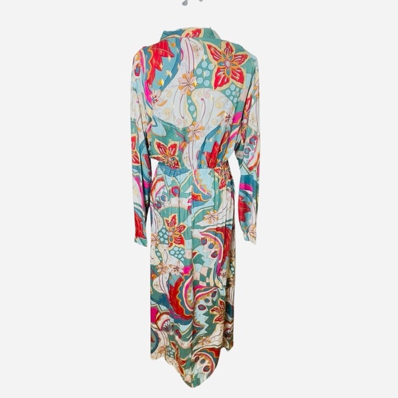 SUHE Multicolor Boho
Floral Maxi Dress - Size L/XL - Styled in
Italy - Picture 5 of 8